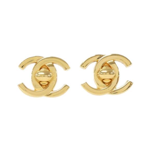 CHANEL Gold Earrings - Picture 1 of 3